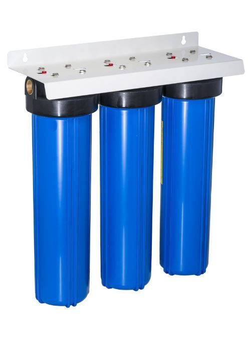 Trevoli BB20 water filter housing for three filters